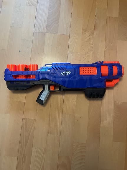 Nerf leksaksvapen paket med flera blasters