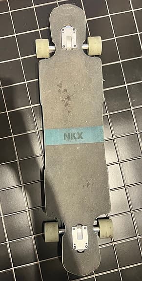 NKX longboard turkos/vit