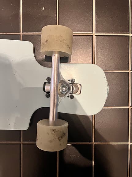 NKX longboard turkos/vit