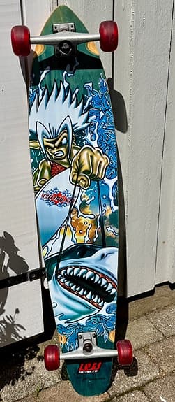 Fynda Longboard 117 cm – No Rules Crazy Creek – fint skick