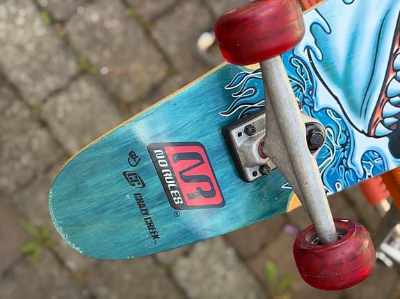 Fynda Longboard 117 cm – No Rules Crazy Creek – fint skick