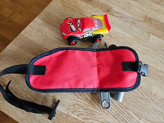 Smoby cars verktygsbälte med bil
