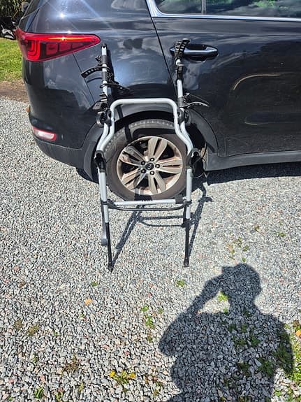Cykelställ thule för baklucka och 3 cyklar