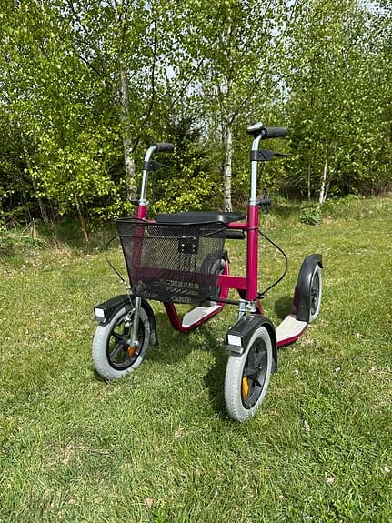 ESLA Sparkcykel 3300 röd med korg