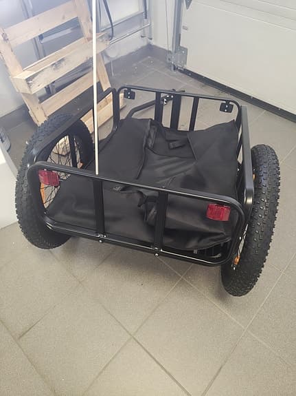 Cyckel vagn ny