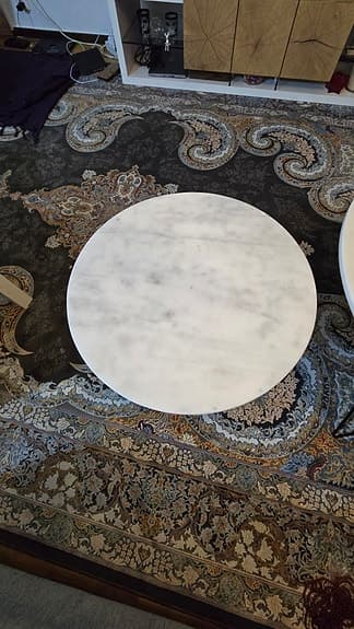 Marmor Soffbord från Mio – hög kvalitet och mycket fint skick.