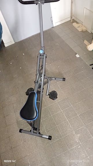 Vibratrack Squat Rider träningsmaskin svart/blå