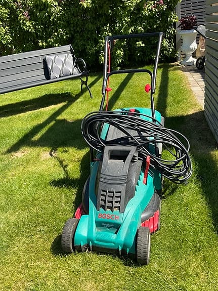 Bosch Rotak 40 gräsklippare, fungerande