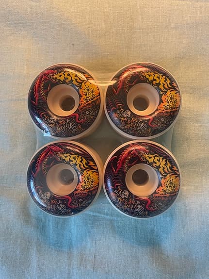 Skateboardhjul 4x - Spitfire Formula Four Oski Scorched