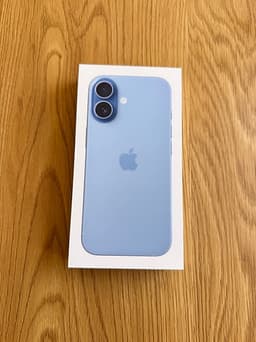 Apple iPhone 17 256 GB disblå helt ny