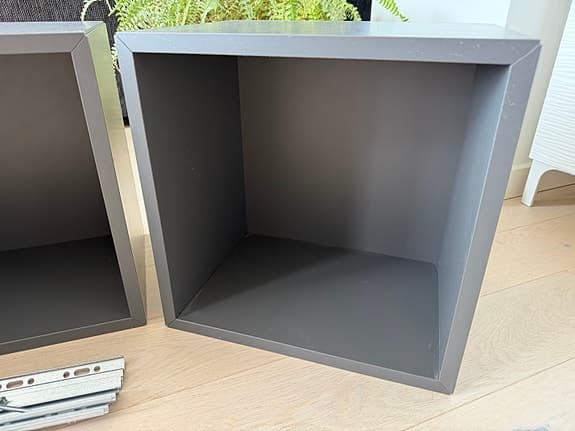 Ikea Eket vägghyllor 3st