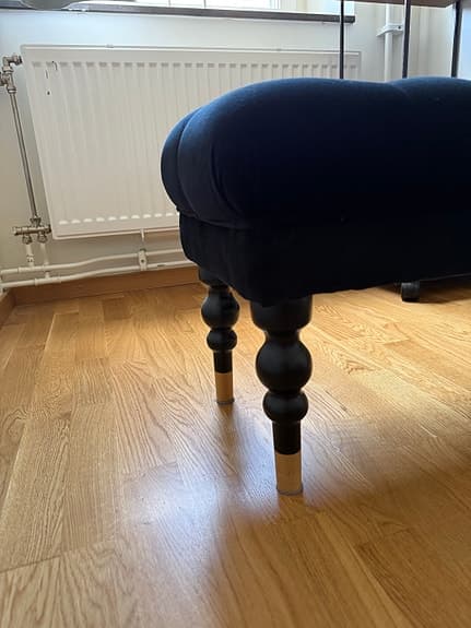 Sammetsbänk