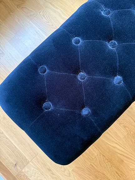 Sammetsbänk