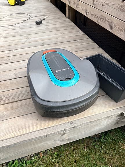 Gardena Sileno Life robotgräsklippare grå/blå
