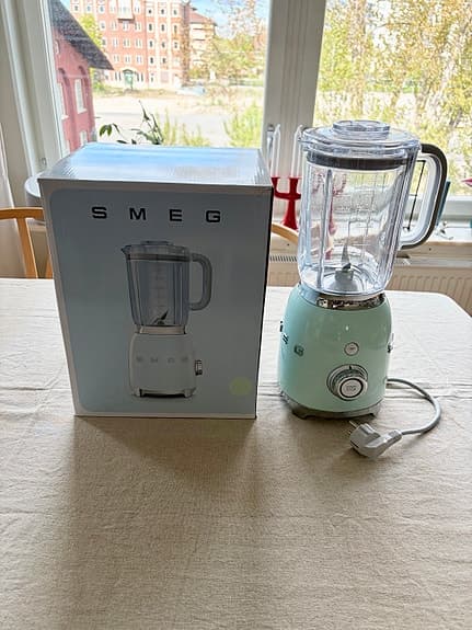 Smeg Blender Pastellgrön
