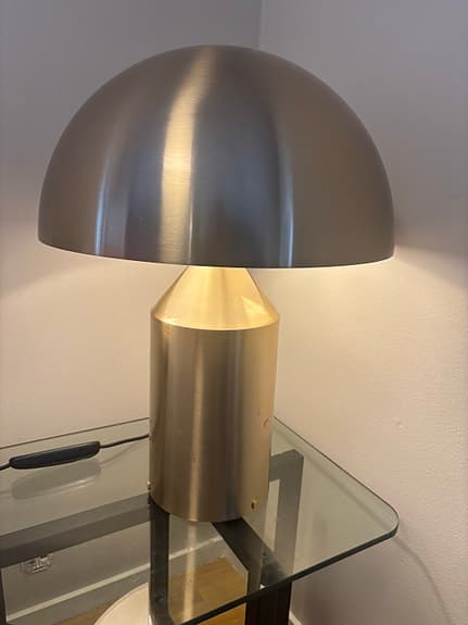 Oluce Atollo 233 70 cm Guld