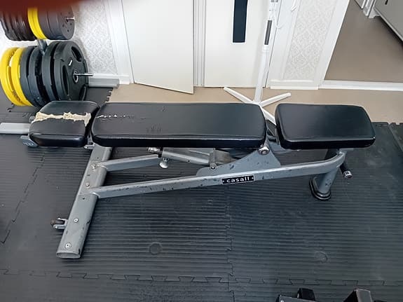 Ställbar träningsbänk Casall