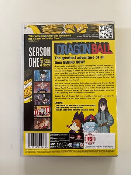 Dragon Ball Season One DVD