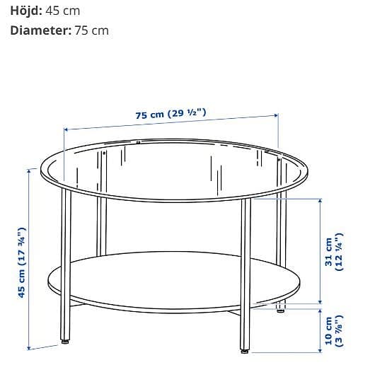 Soffbord Vittsjö IKEA