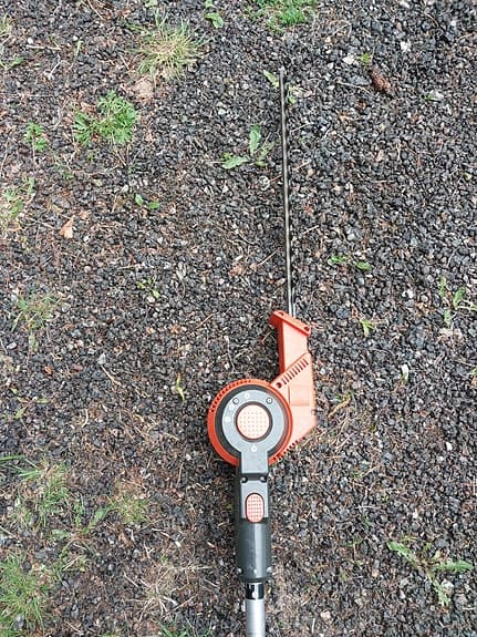 Teleskopisk häcksax