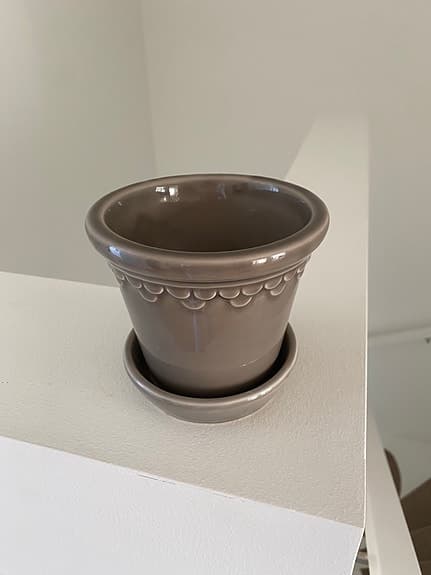Bergs potter kruka med fat kruka 12