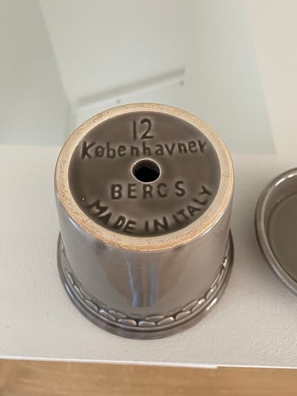 Bergs potter kruka med fat kruka 12