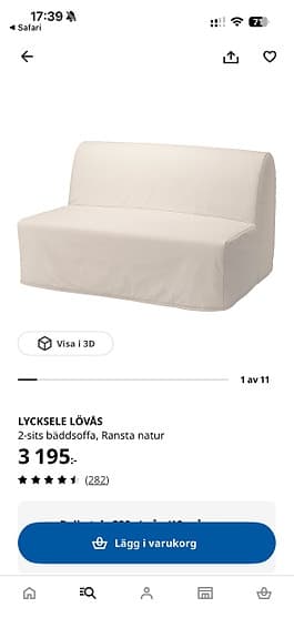 Ikea bäddsoffa - Lycksele