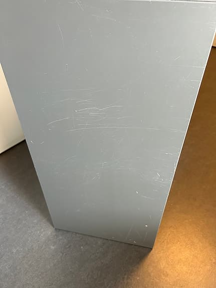 Eket x 3 - 70x35x70 cm - Mörkgrå - Skåp/ hylla - 4-Fack