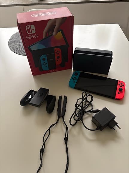 Nintendo Switch oled (bara test startad)