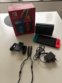 Nintendo Switch oled (bara test startad)