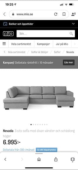 Divan soffa