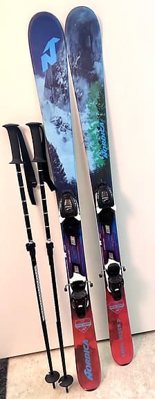 Nordica Soul Rider J skidor 150 cm med bindningar