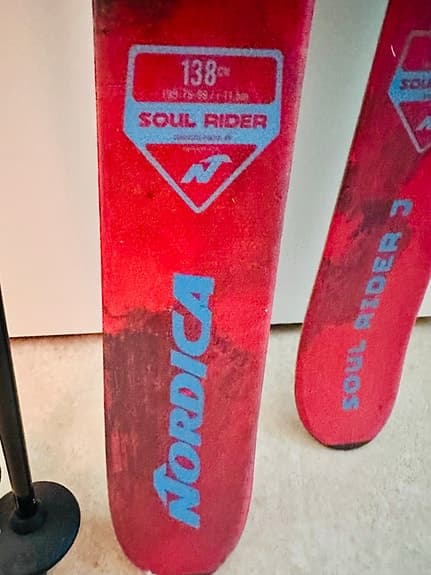 Nordica Soul Rider J skidor 150 cm med bindningar