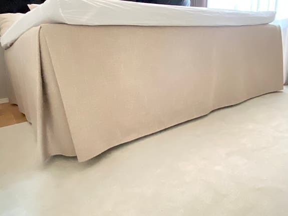Beige Sängkappa 210x210