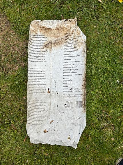 Hasselfors svart dekorationsflis barkflis 170 liter