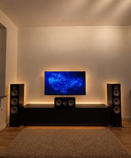 2 st Yamaha NS-555 golvhögtalare, 1 st NS-444 centerhögtalare + förstärkare