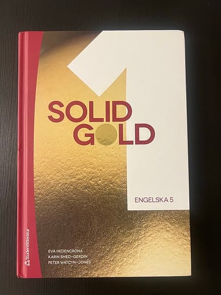 Solid Gold 1 Engelska 5 lärobok