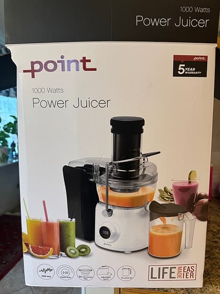Point Power Juicer juicepress 1000W