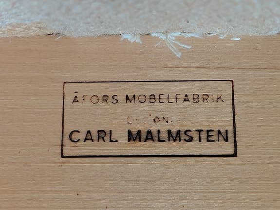 Carl Malmsten stolar