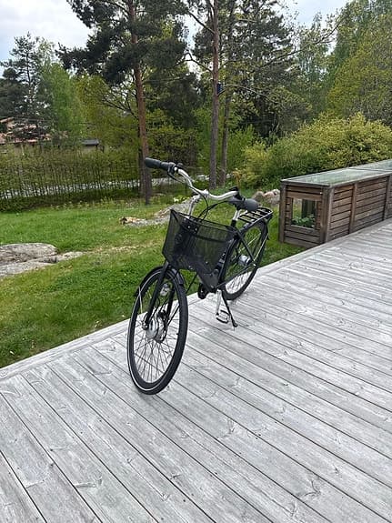 El cykel som är sparsamt använd 12.000 nypris