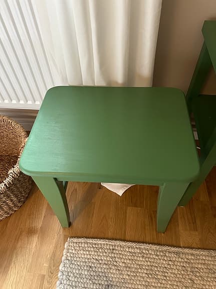 Ikea Ingolf pall + sideboard
