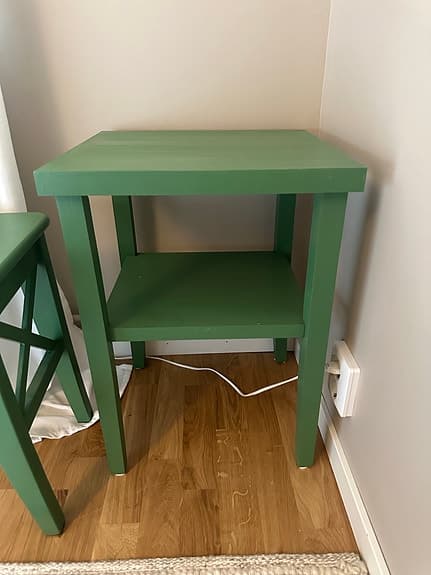 Ikea Ingolf pall + sideboard
