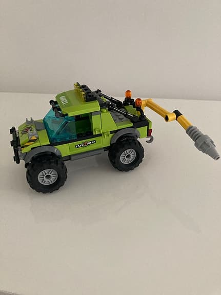 LEGO City grön borrbil / arbetsfordon