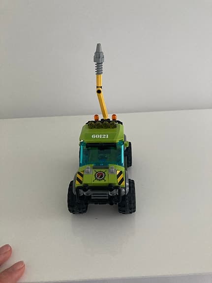 LEGO City grön borrbil / arbetsfordon