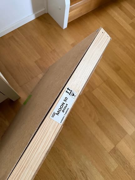 Rund LED-spegel 50 (i förpackning)