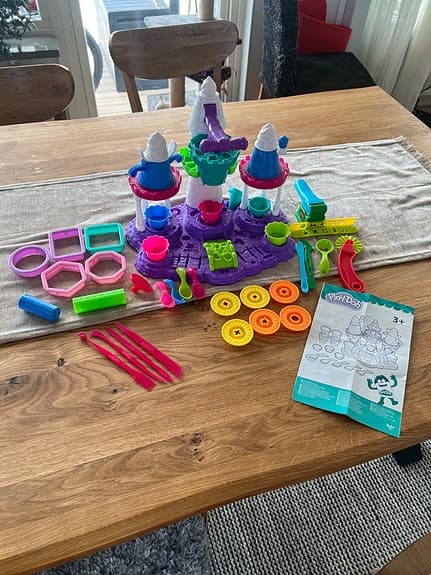 Play-Doh lekset med slott och tillbehör