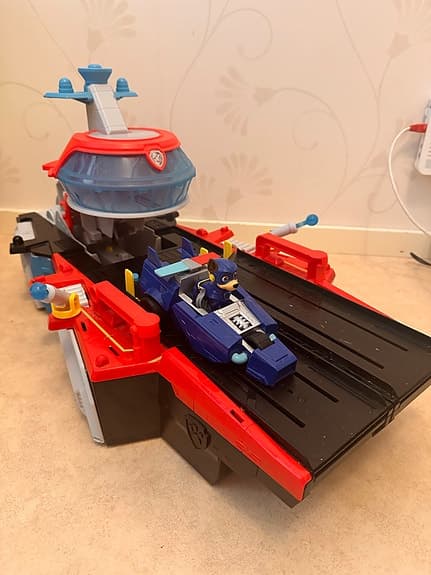 Paw Patrol lekset racerbana med fordon