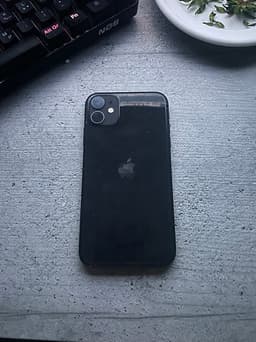 Apple iPhone 11 64 GB svart mobiltelefon