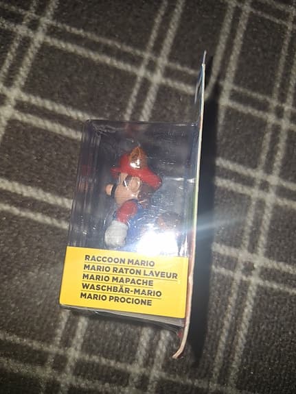 Super Mario Raccoon Mario figur