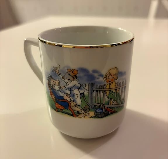 Söt barnmugg  från RGK. Nyskick!